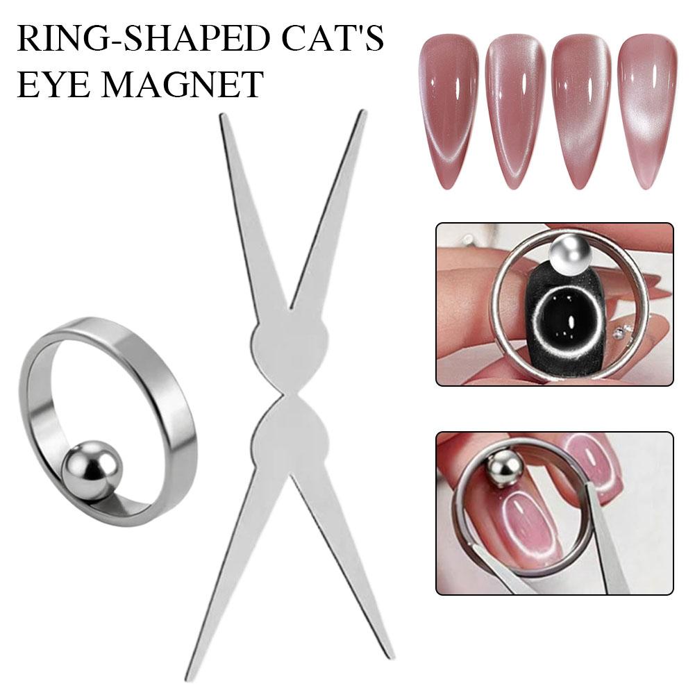 Power Tools Cat - Nail Art Hollow Kedi Gözü Yuvarlak
