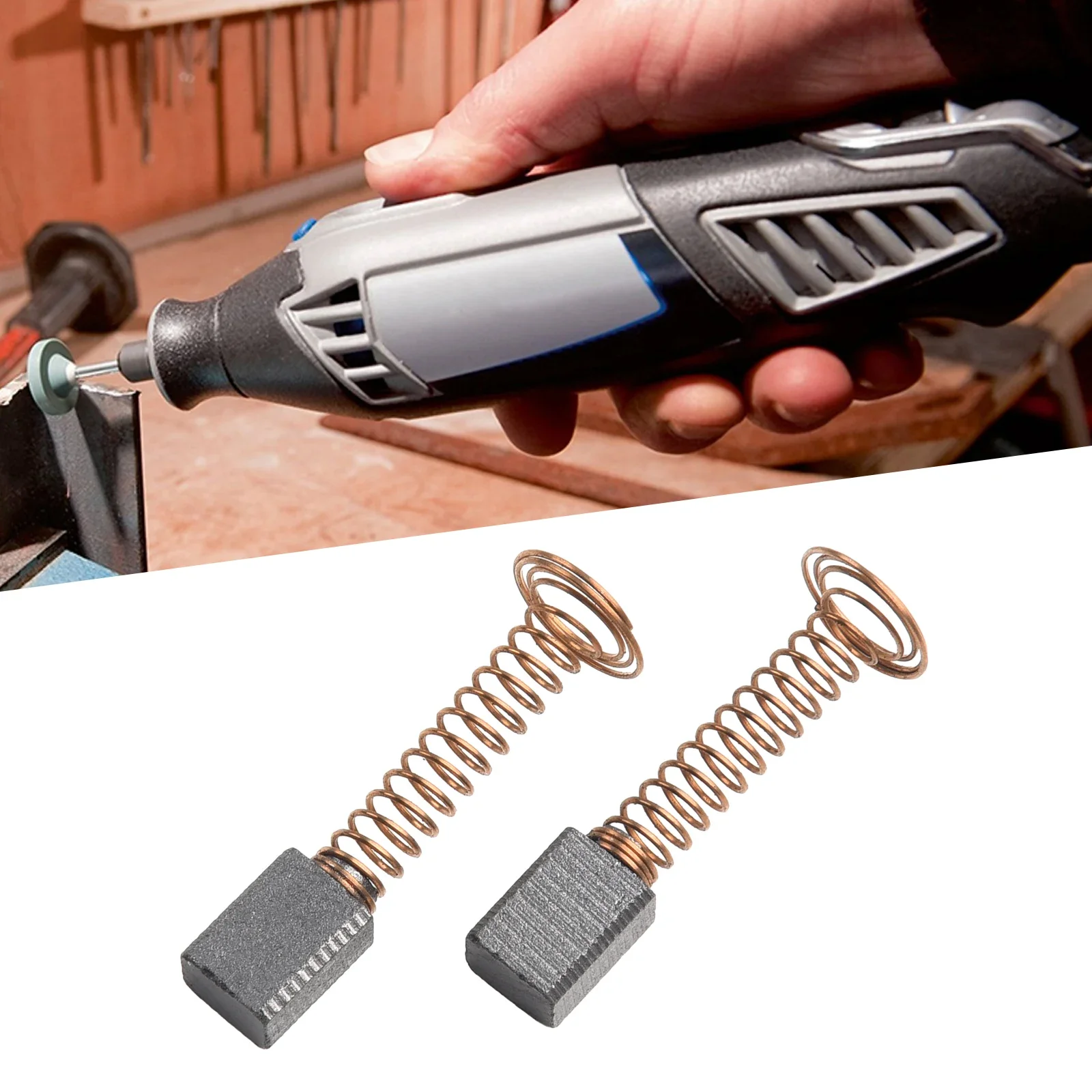 Power Tools Carbon Brush - D4000 Döner Alet İçin 2'li Karbon