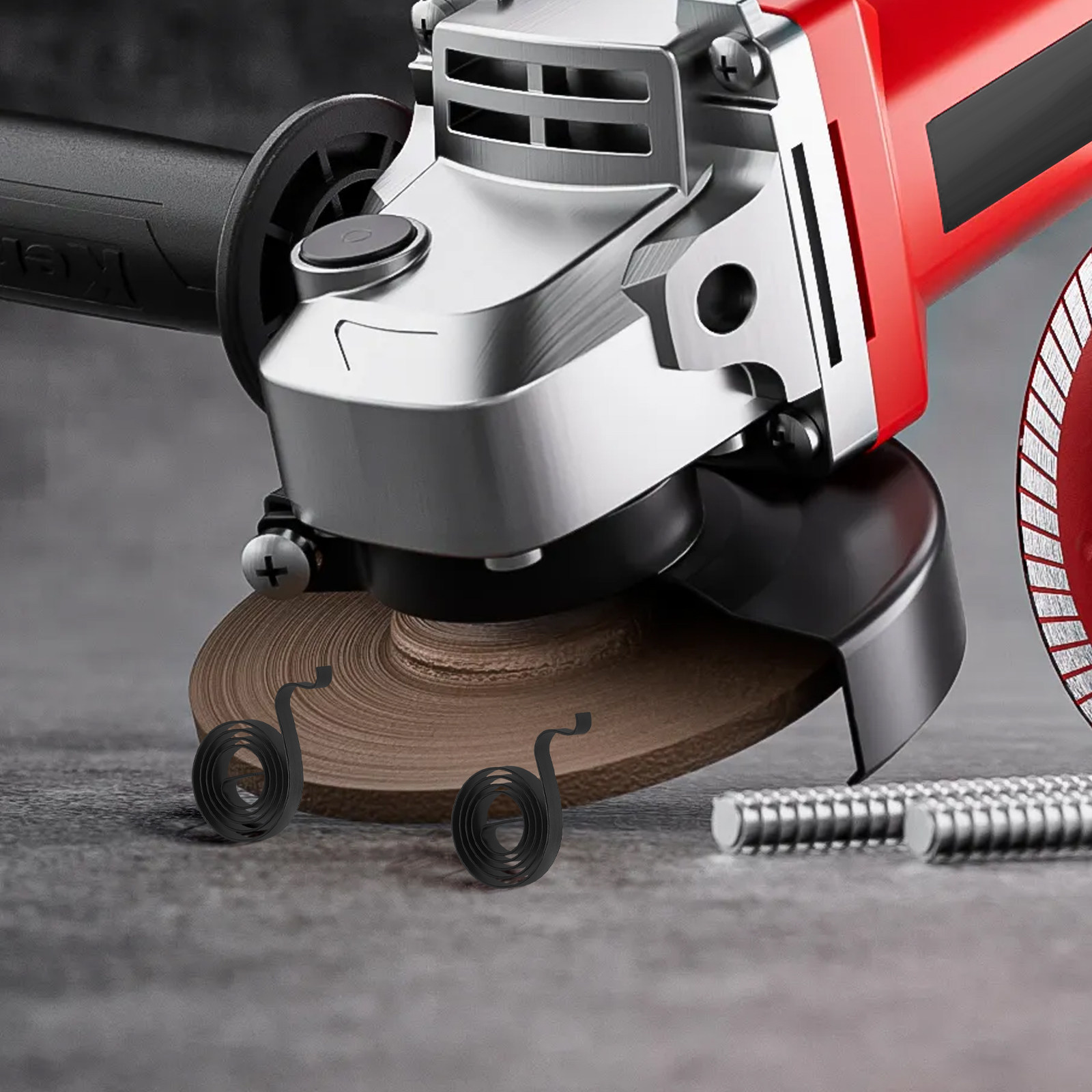 Power Tools Carbon Brush - 10 Adet Karbon Fırça Tutucu Yaylı