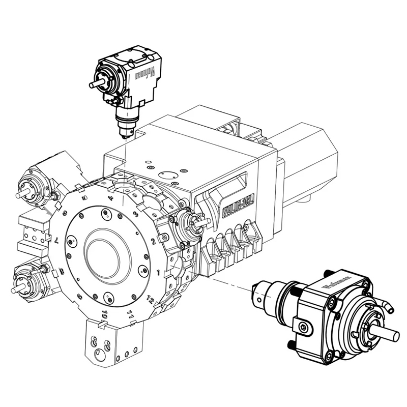 Power Tools Manual - ER20/25/32BMT Torna ve Frezeleme için Güçlü