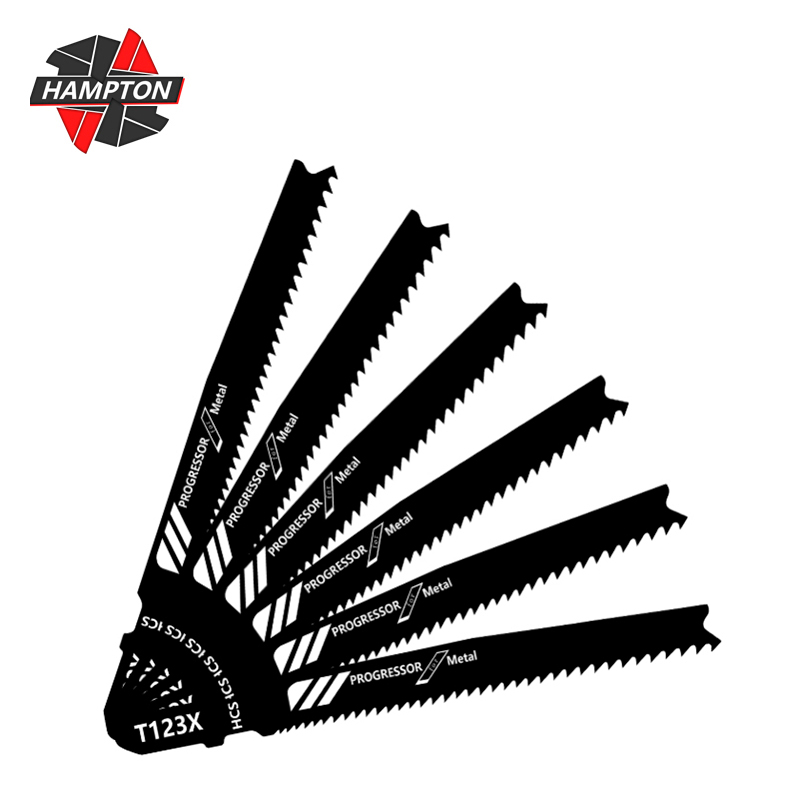 Power Tools Jigsaw - HAMPTON T123X Jig testere bıçağı HCS