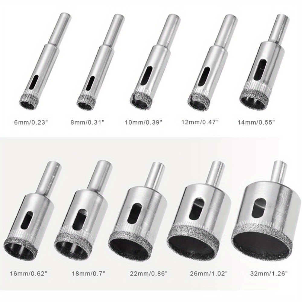 10 Parça Elmas Kaplı Matkap Uc - Power Tools Workshop incelemesi ve fiyatı