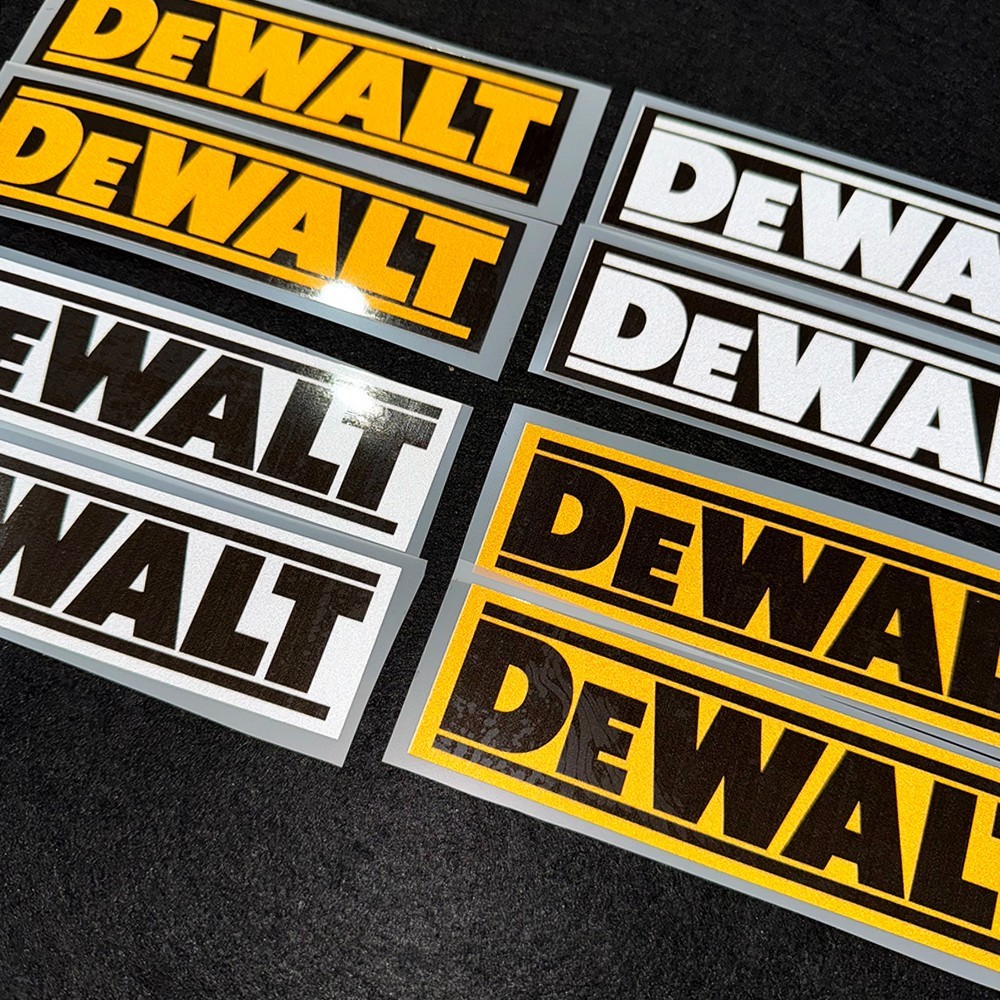 Yansıtıcı DEWALT Logo Çıkartma - Power Tools Logo incelemesi ve fiyatı