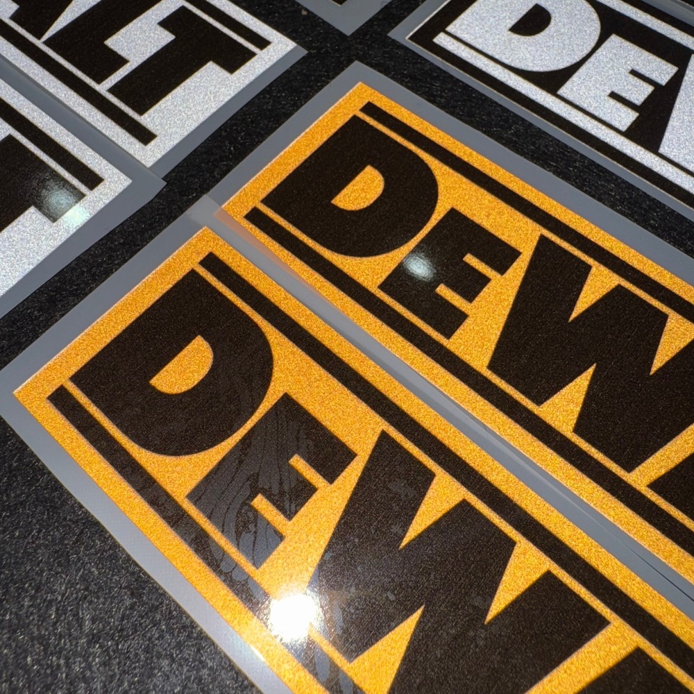 Yansıtıcı DEWALT Logo Çıkartma - Power Tools Logo incelemesi ve fiyatı