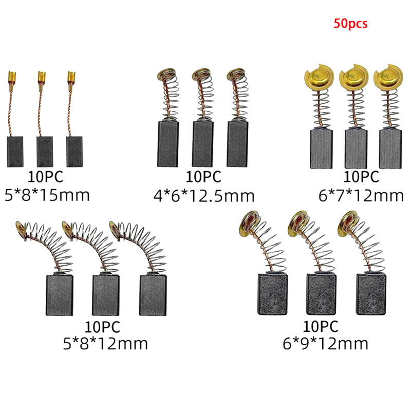 50 Adet Karbon Fırça Değiştirm - Power Tools Carbon Brush incelemesi ve fiyatı