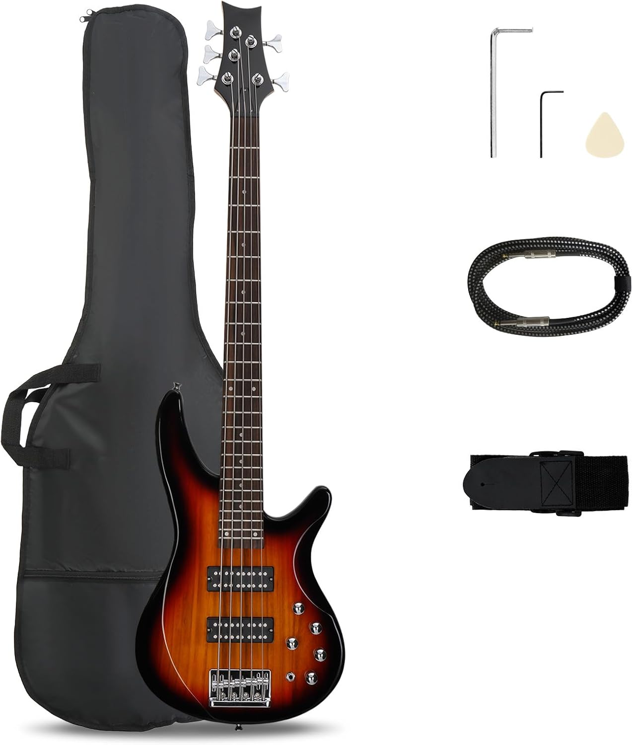 5 Telli Elektrik Bas Gitar, Ta - Bag Power Tools incelemesi ve fiyatı