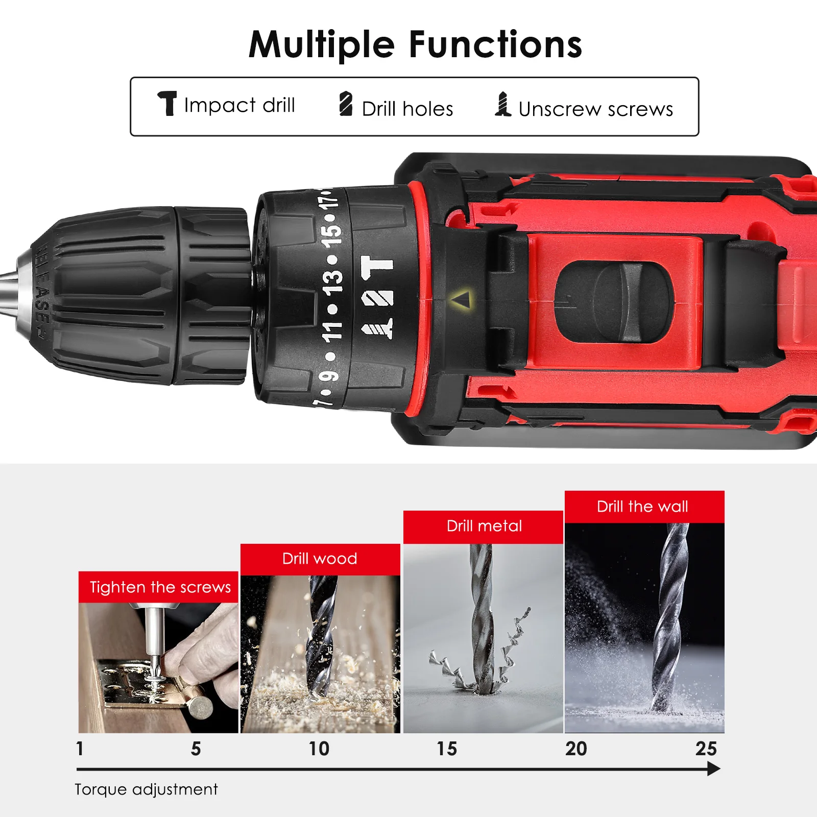 21V 12V darbe akülü matkap güç - Power Tools Quotes incelemesi ve fiyatı