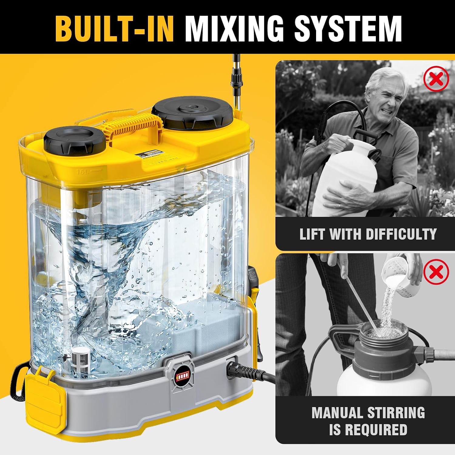 4.2 Galonluk Akülü Sırt Tipi P - Power Tools Yard incelemesi ve fiyatı